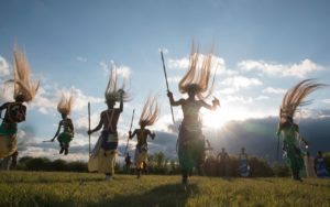 Rwanda intore dancers